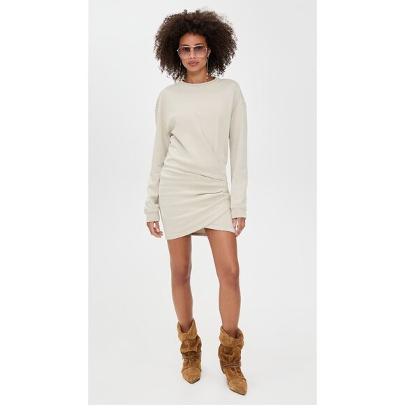 Isabel Marant Etoile Pipper Dress in Ecru 38 New Womens Mini Sweatshirt - Picture 16 of 16